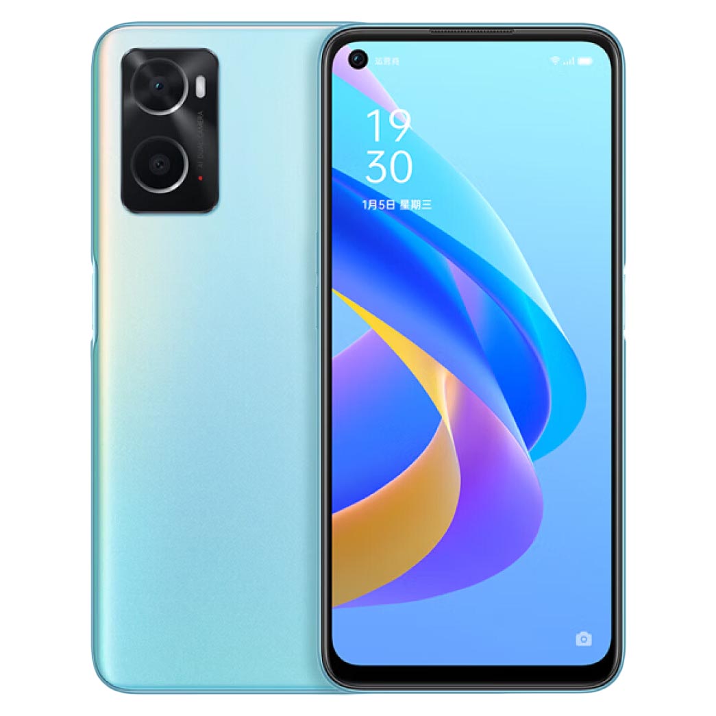 Смартфон Oppo A36, 6Гб/128Гб, 2 Nano-SIM, синий силиконовый чехол на oppo a36 серые пингвины для оппо а36