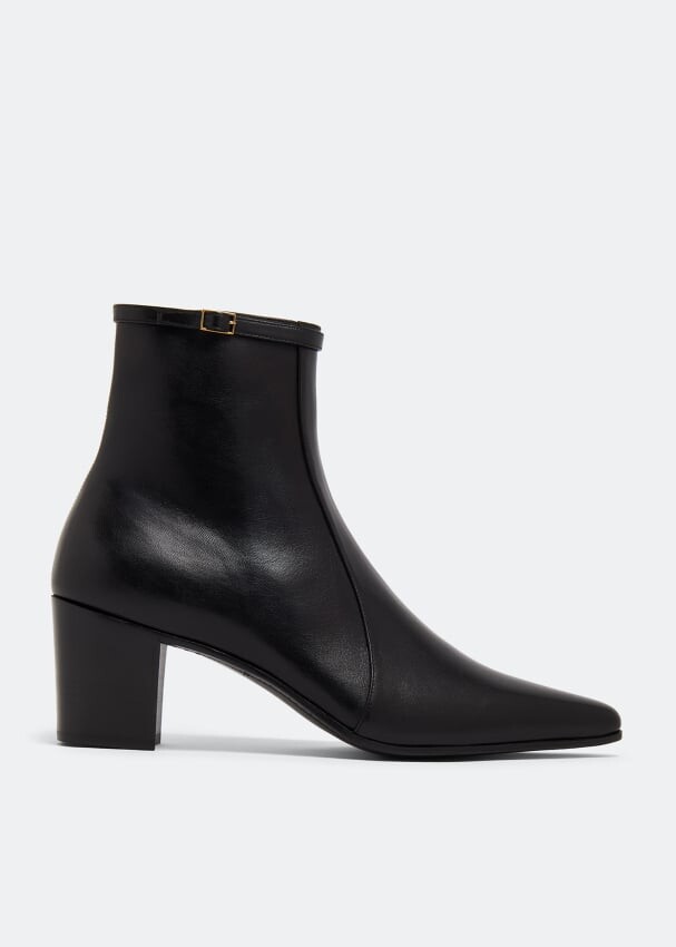 

Ботинки SAINT LAURENT Arsun zipped boots, черный