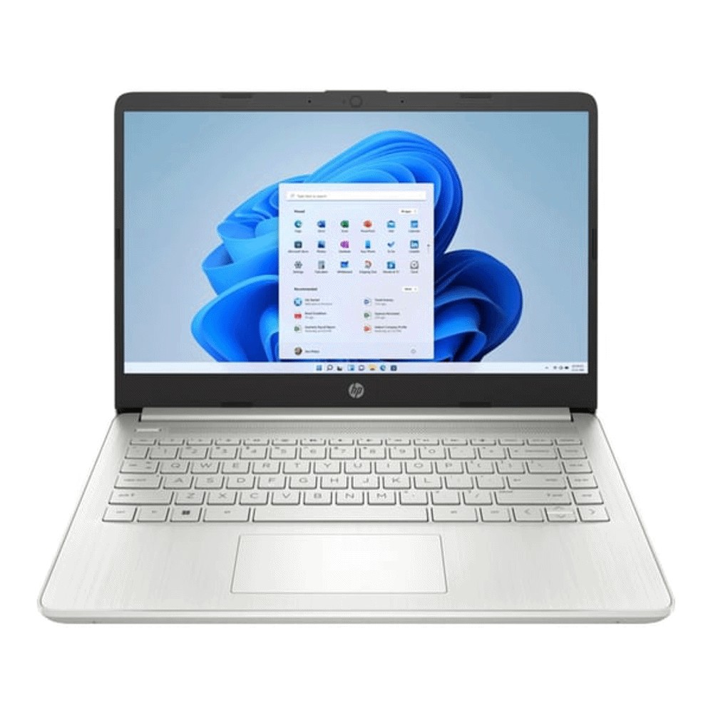 Ноутбук HP 14s-dq5025ne 14 FullHD 8ГБ/512ГБ, серебряный, английская/арабская клавиатура ноутбук hp 14s dq5014nia 14 hd 8гб 512гб i7 1255u белый английская клавиатура