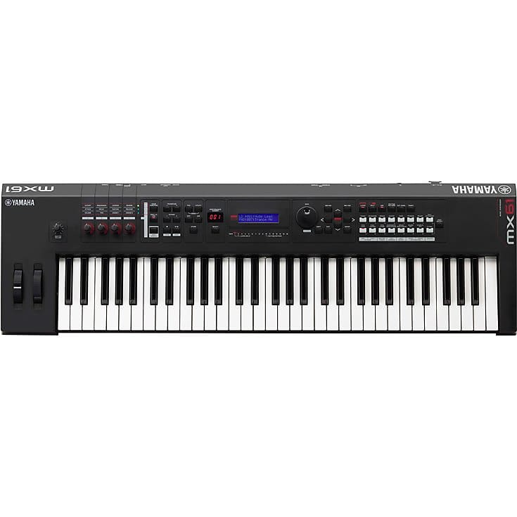 Yamaha MX61 61-клавишный синтезатор/контроллер - черный MX61 61-Key Synthesizer/Controller