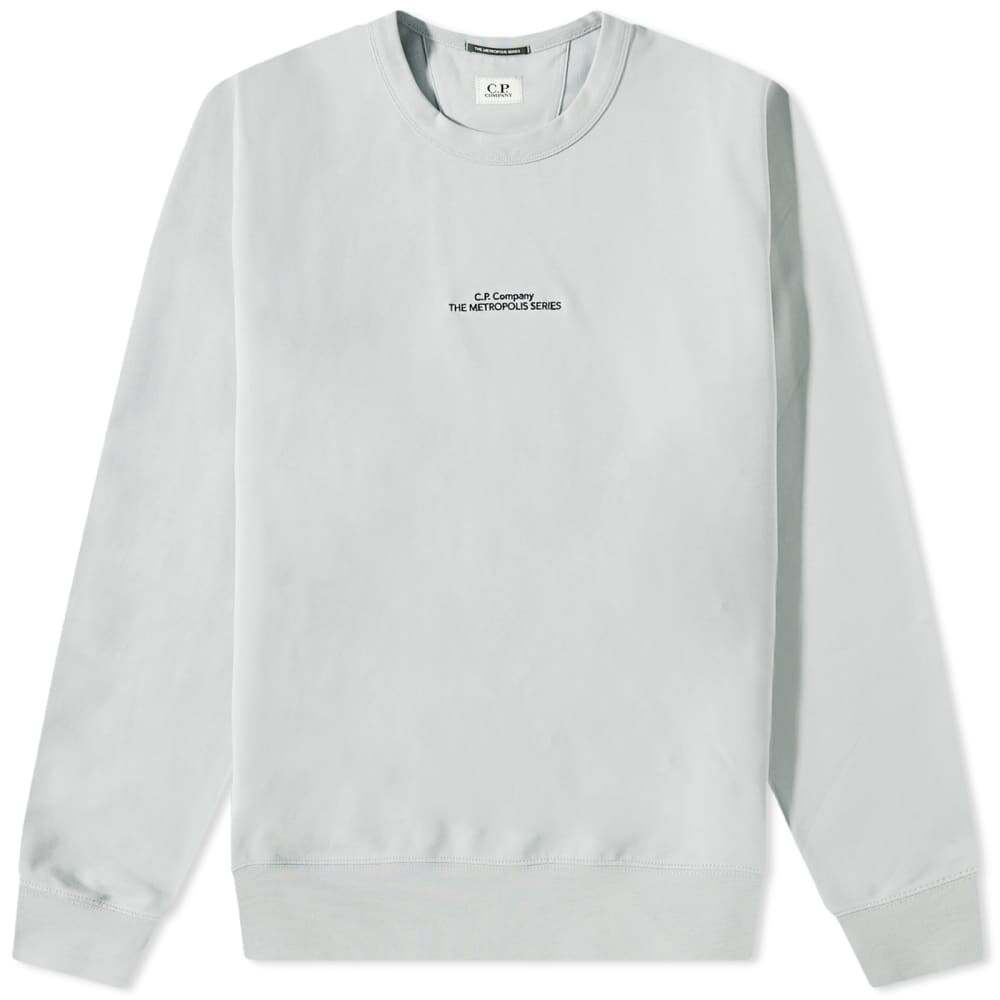 

Толстовка C.P. Company Metropolis Centre Logo Crew Sweat, Серый