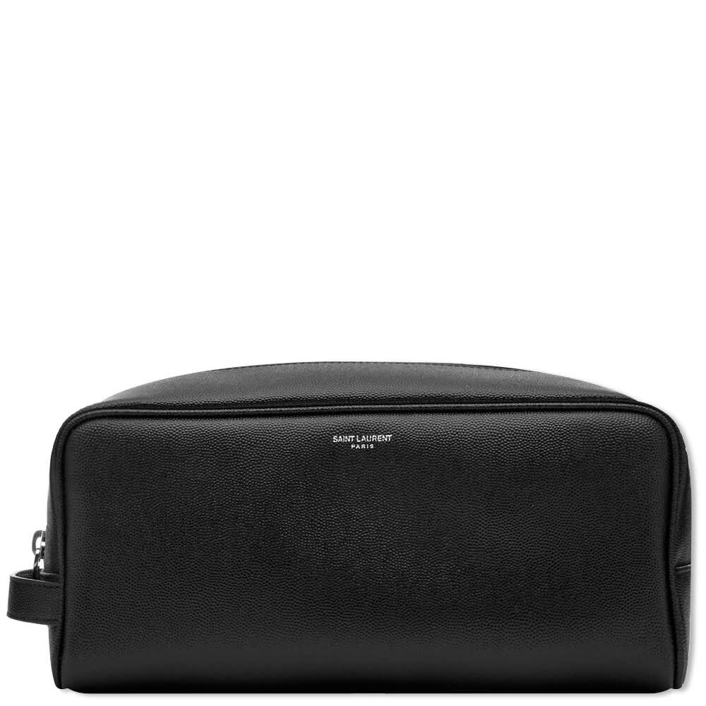 

Сумка для туалетных принадлежностей с логотипом Saint Laurent