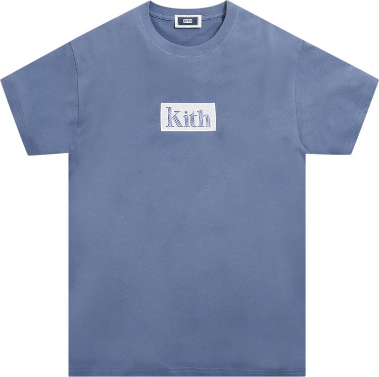 

Футболка Kith Mosaic Tee 'Slate', синий