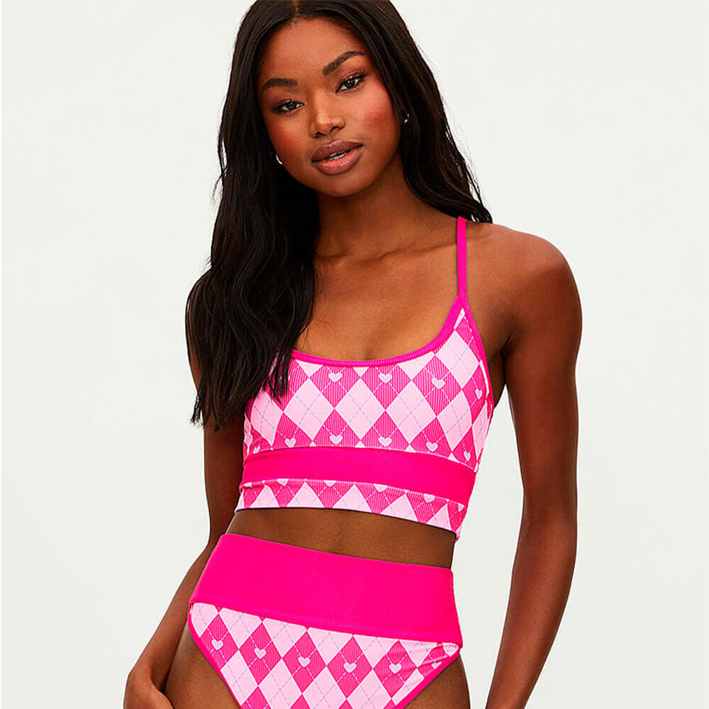 

Лиф Beach Riot Eva Bikini, розовый