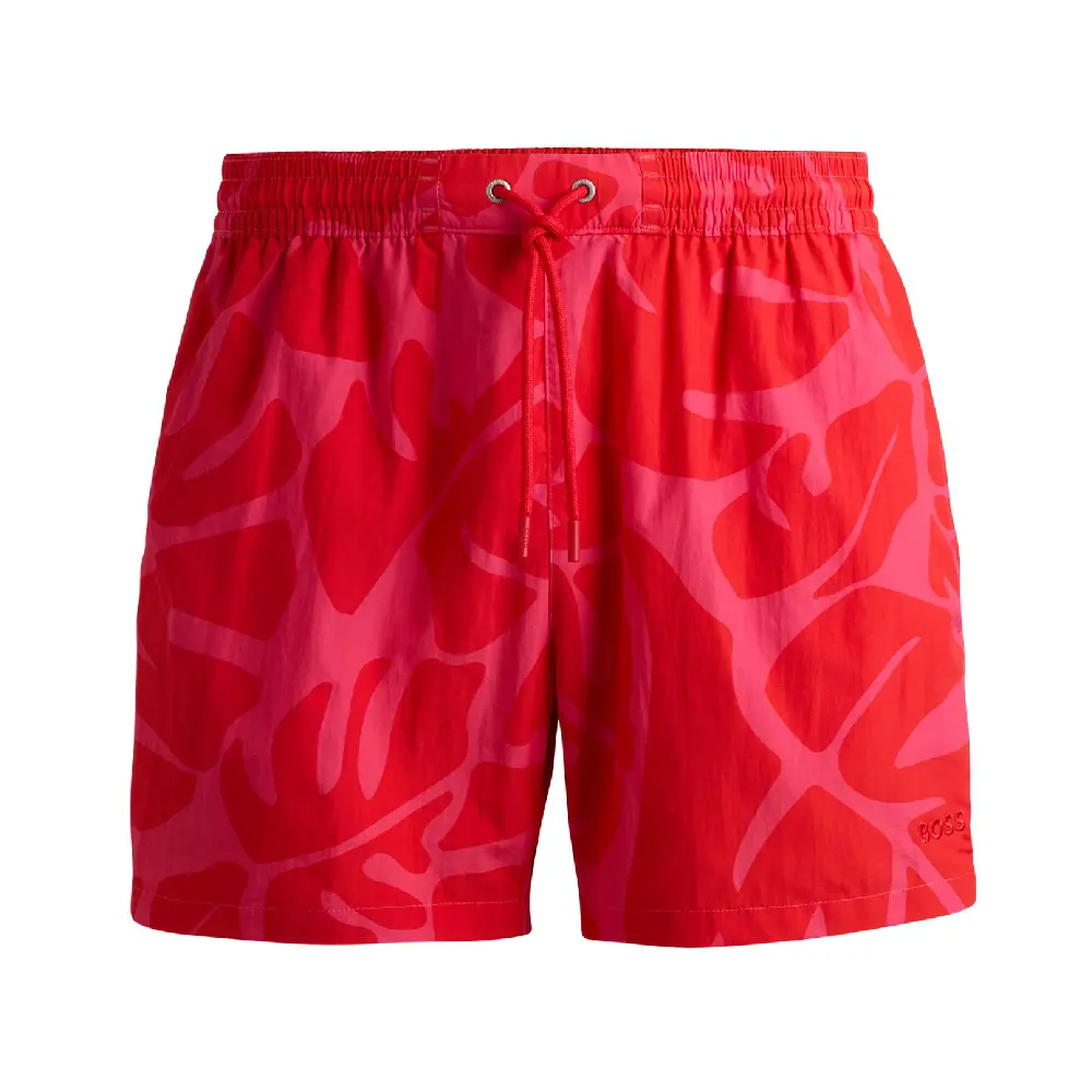 

Шорты для плавания Boss Quick-dry With Seasonal Pattern, темно-розовый