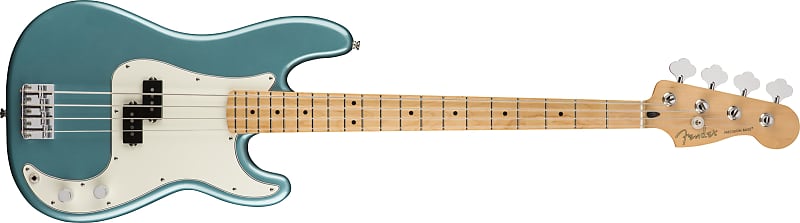 Fender Player Precision Bass, кленовый гриф, Tidepool — MX21190029 фотографии