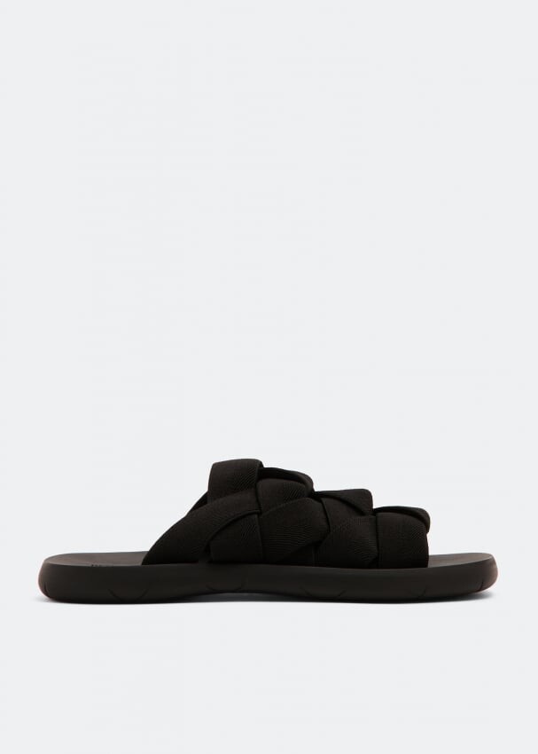

Сандалии BOTTEGA VENETA Plat sandals, черный