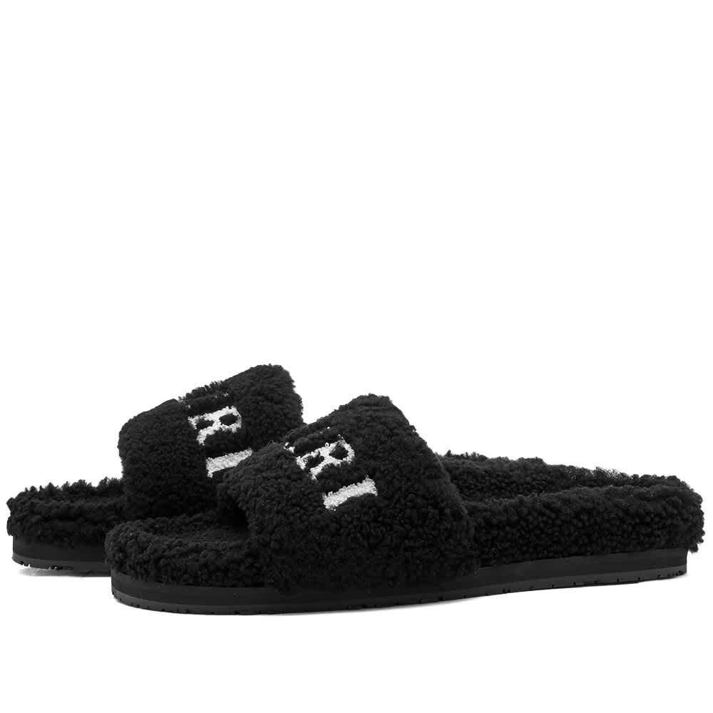 

Шлепанцы AMIRI Shearling Slides