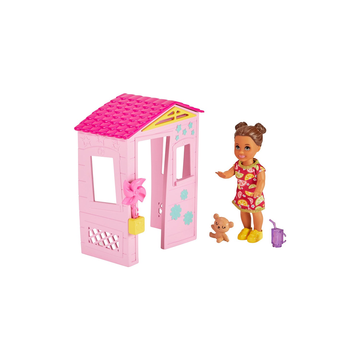 игровые наборы hape игровой набор эко кемпинг серия пора гулять Игровой набор Barbie Skipper Babysitters
