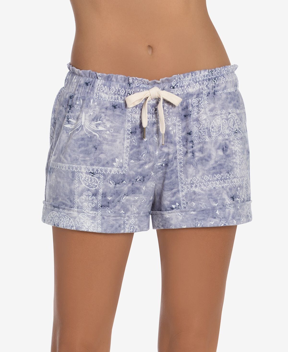 

Женские шорты riley bandana hacci lounge short Midnight Bakery, синий