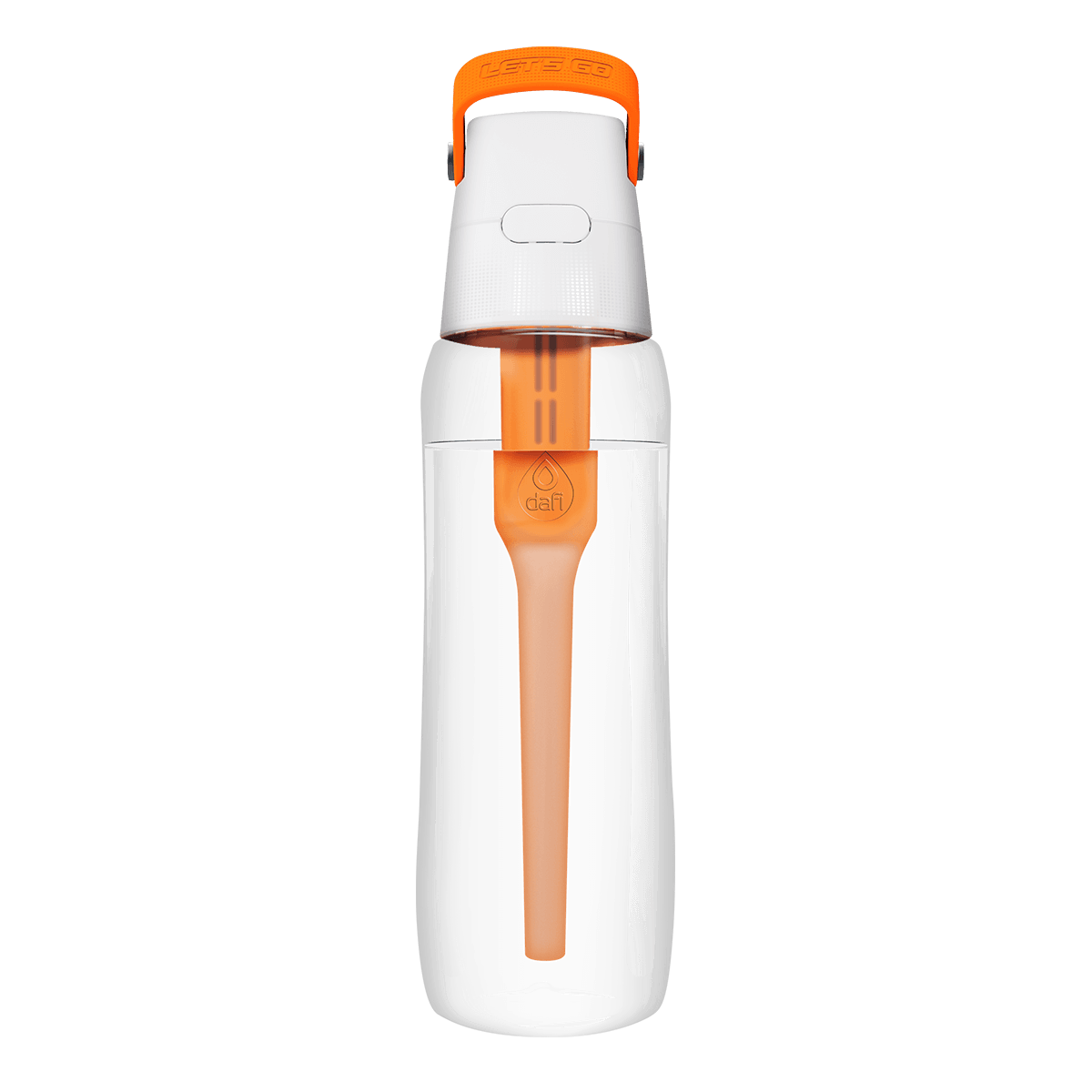 Бутылка с угольным фильтром Dafi Solid 700 мл, оранжевый