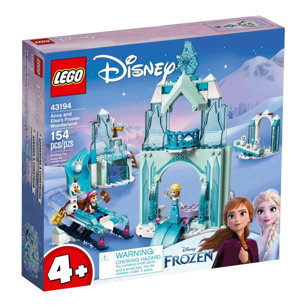 Конструктор LEGO Disney Princess 43194 Зимняя сказка Анны и Эльзы lego lego princess лавка с угощениями эльзы 82 детали
