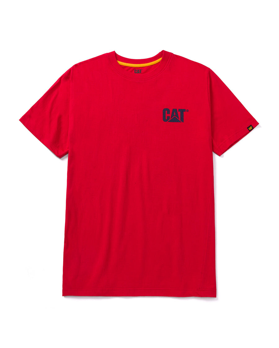 

Мужская футболка CAT, красный