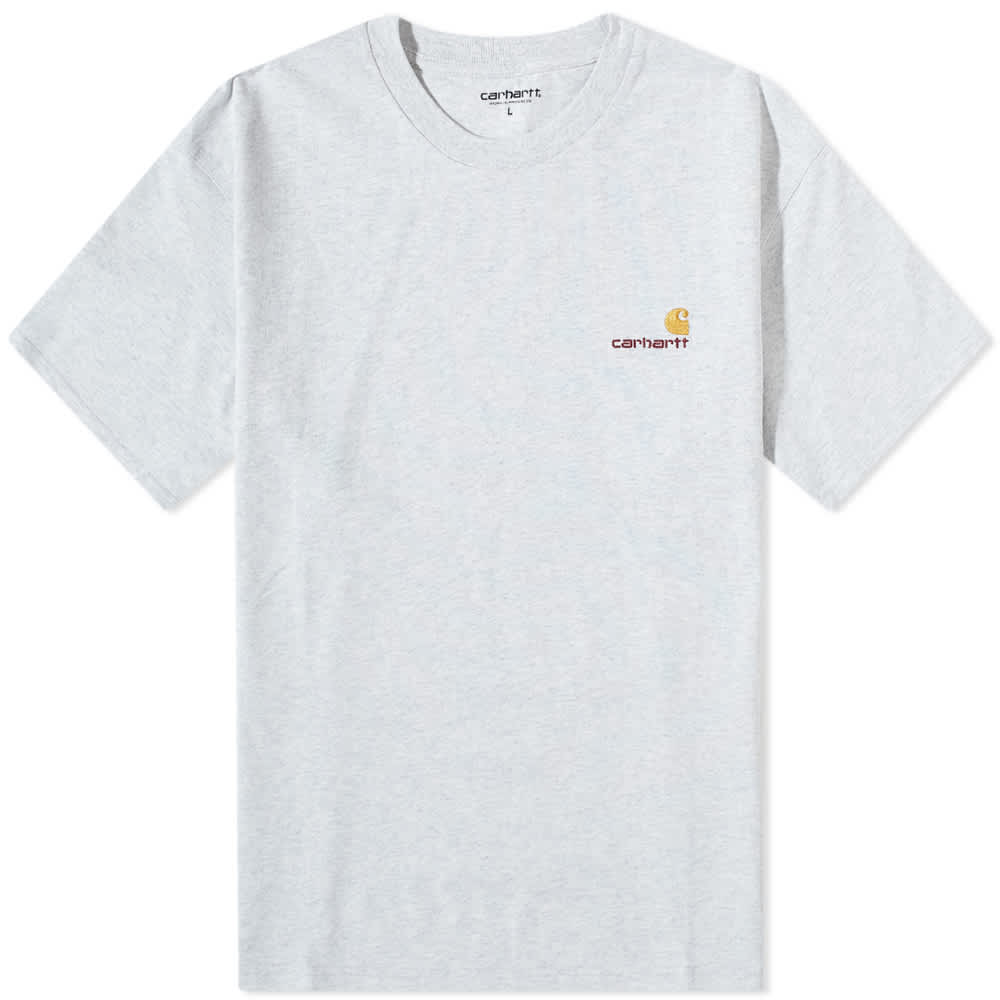 

Футболка Carhartt WIP American Script Tee, Серый, Футболка Carhartt WIP American Script Tee