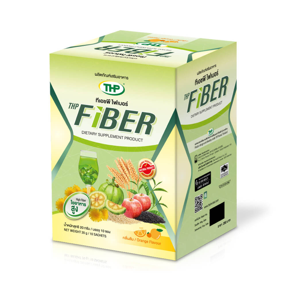Пищевая добавка THP Fiber Orange 20g, 10 пакетиков