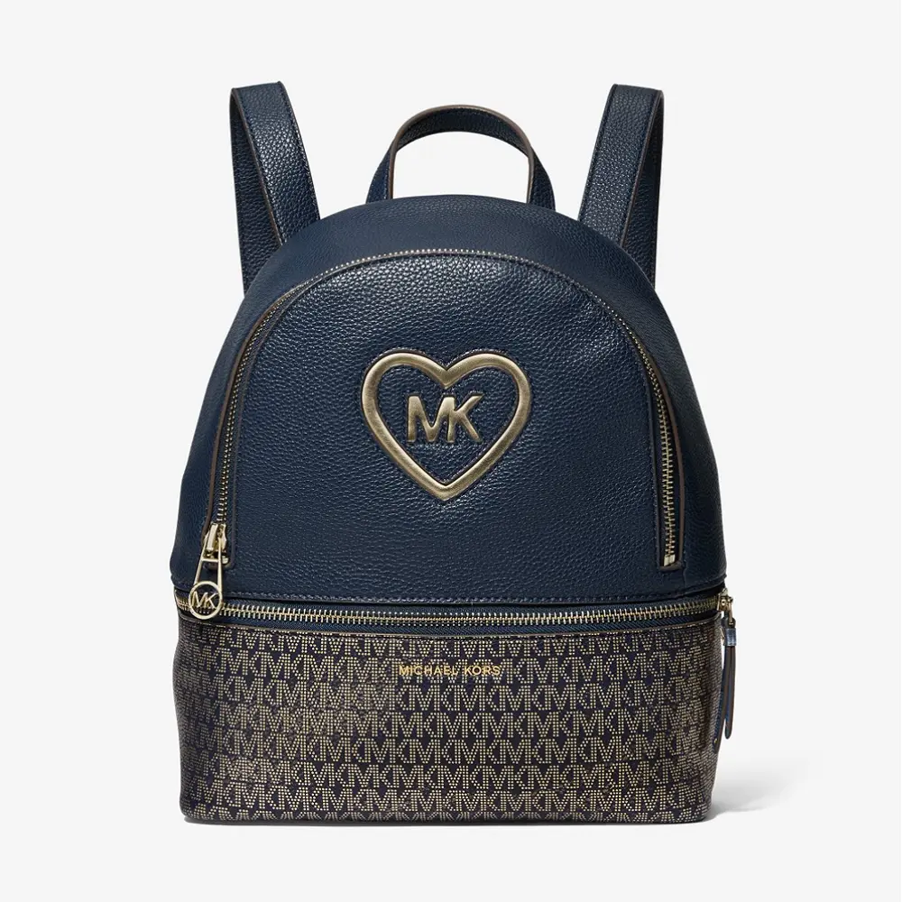 

Рюкзак Michael Kors Kids Logo, темно-синий