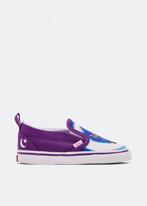 

Кроссовки VANS x Pretty Guardian Sailor Moon Slip-On Velcro sneakers, фиолетовый