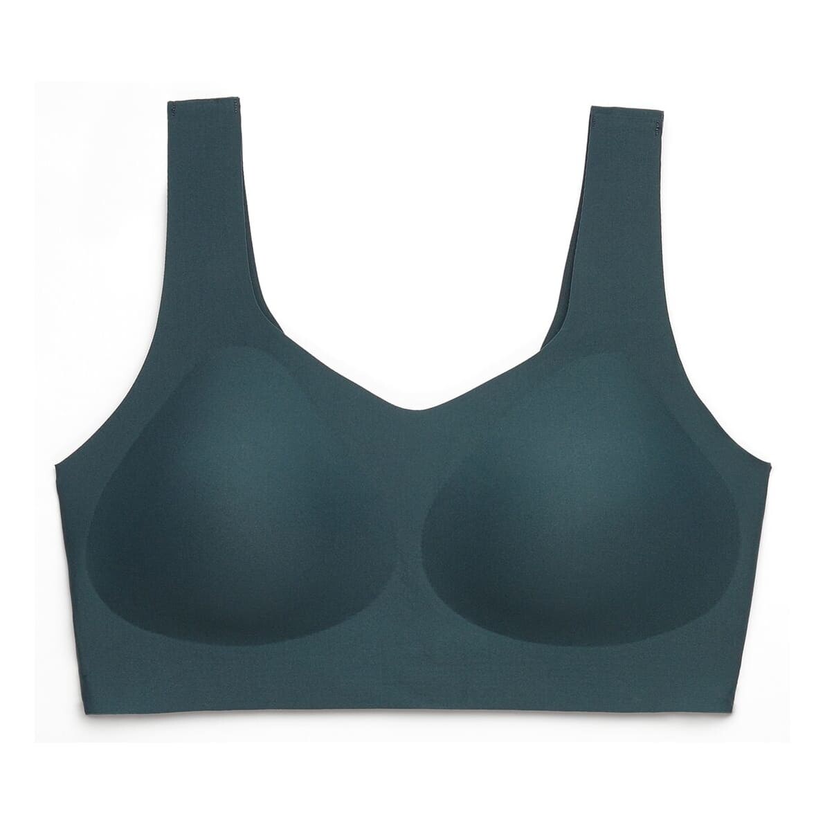 

Спортивный бюстгальтер Oysho Perfect-adapt Medium-support, зеленовато-синий