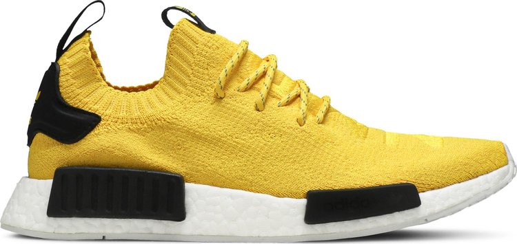 Кроссовки Adidas NMD_R1 Primeknit 'EQT Yellow', желтый - фото