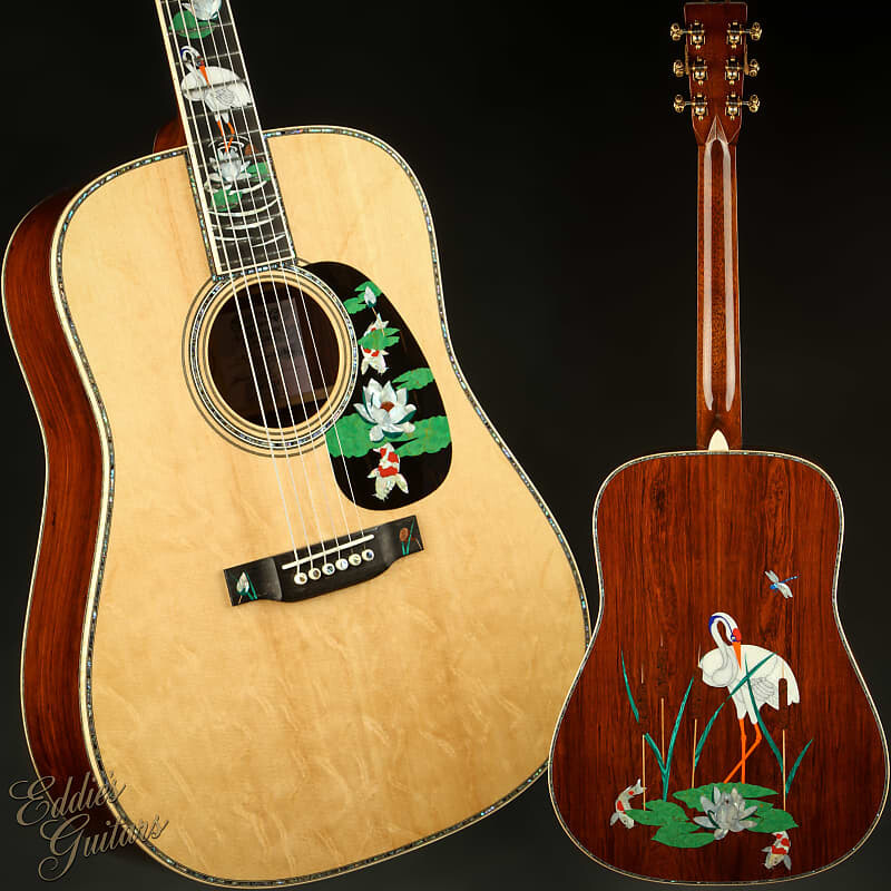 

Martin D-45 Harvey Leach Цветок лотоса № 12 из 25 D-45 Harvey Leach Lotus Flower #12 of 25