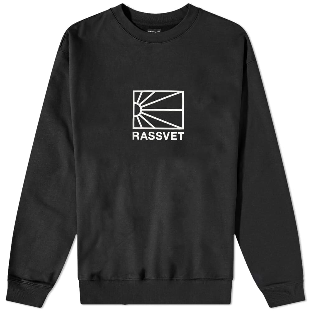 

Толстовка PACCBET Logo Crew Sweat, Черный