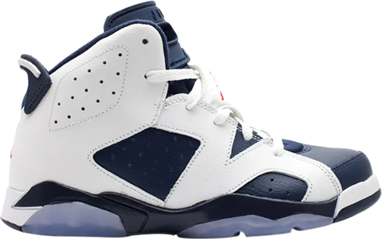 

Кроссовки Air Jordan 6 Retro PS Olympic, белый