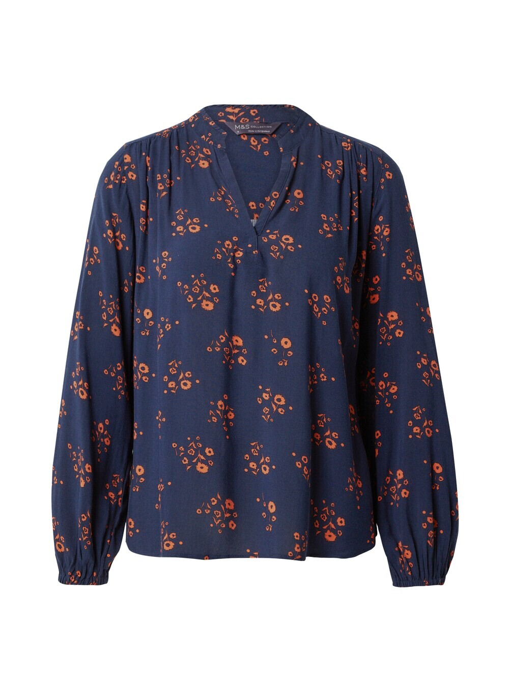 

Блузка Marks & Spencer, темно-синий