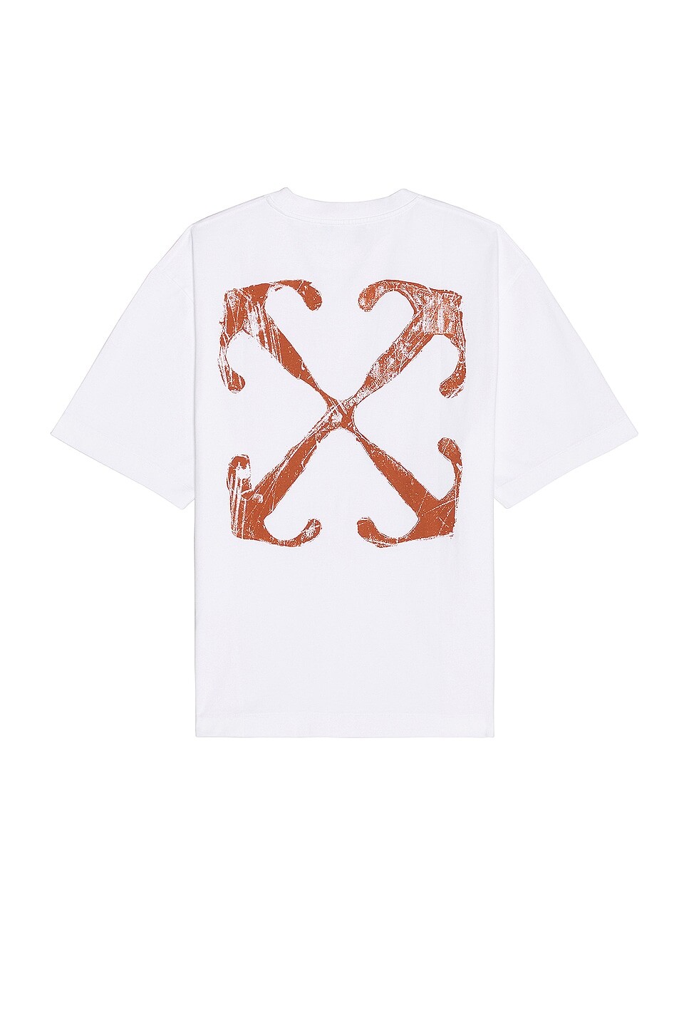 

Футболка OFF-WHITE Scratch Arrow Skate Short Sleeve, белый