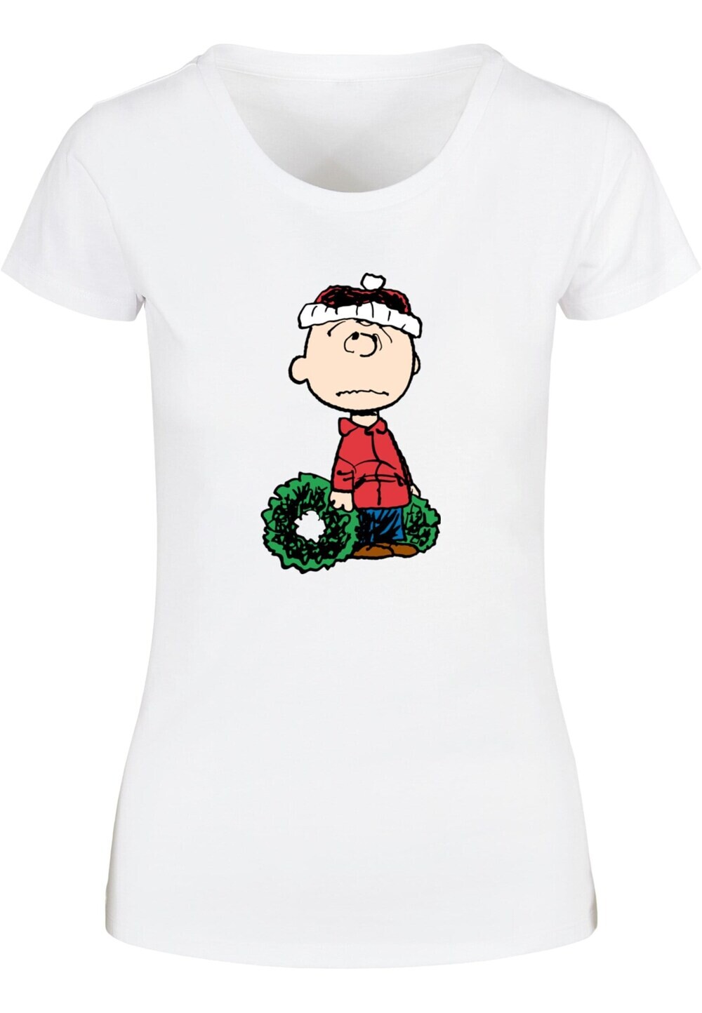 

Рубашка Merchcode Peanuts Wreath, белый