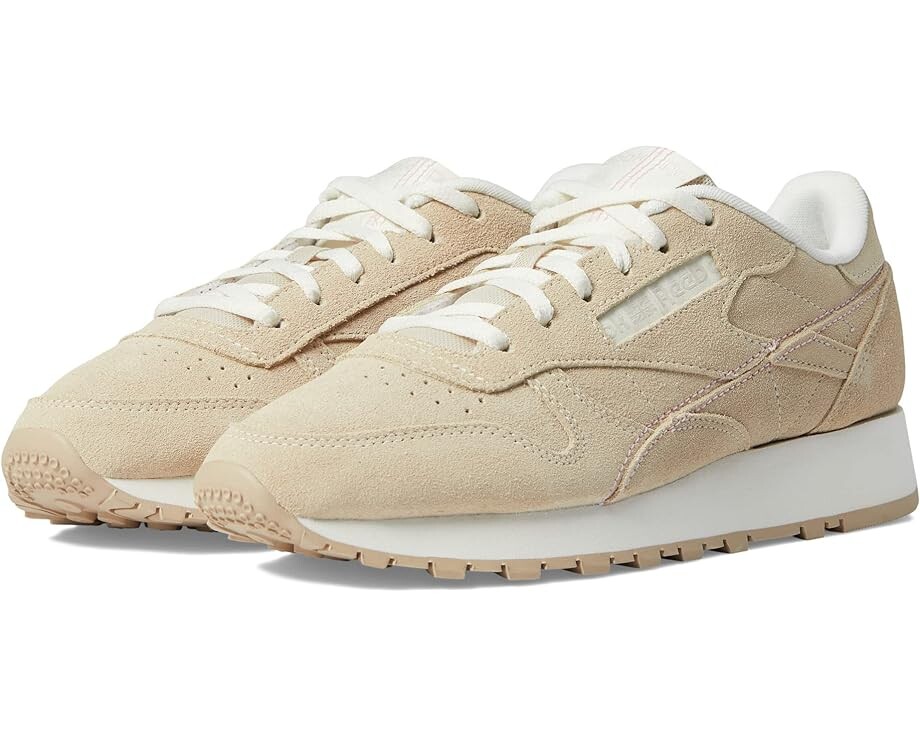 

Кроссовки Reebok Classic Leather, цвет Modern Beige/Stucco/Chalk