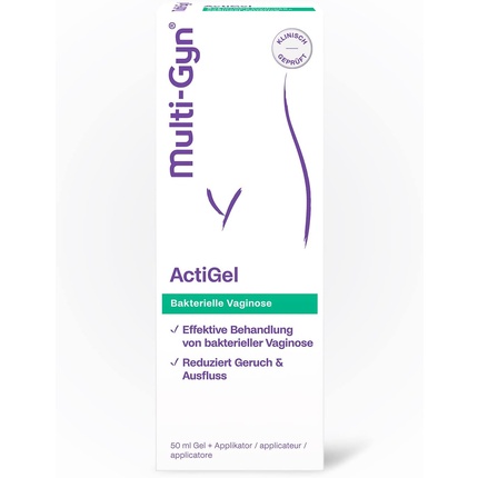 Мульти-Гин АктиГель для лечения и профилактики бактериального вагиноза 50мл гель Multi-Gyn
