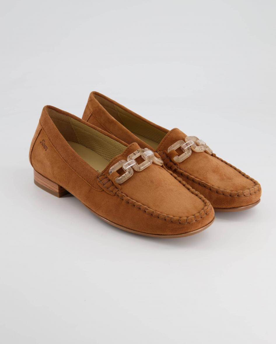 

Мокасины Sioux Slipper & Mokassins, коричневый