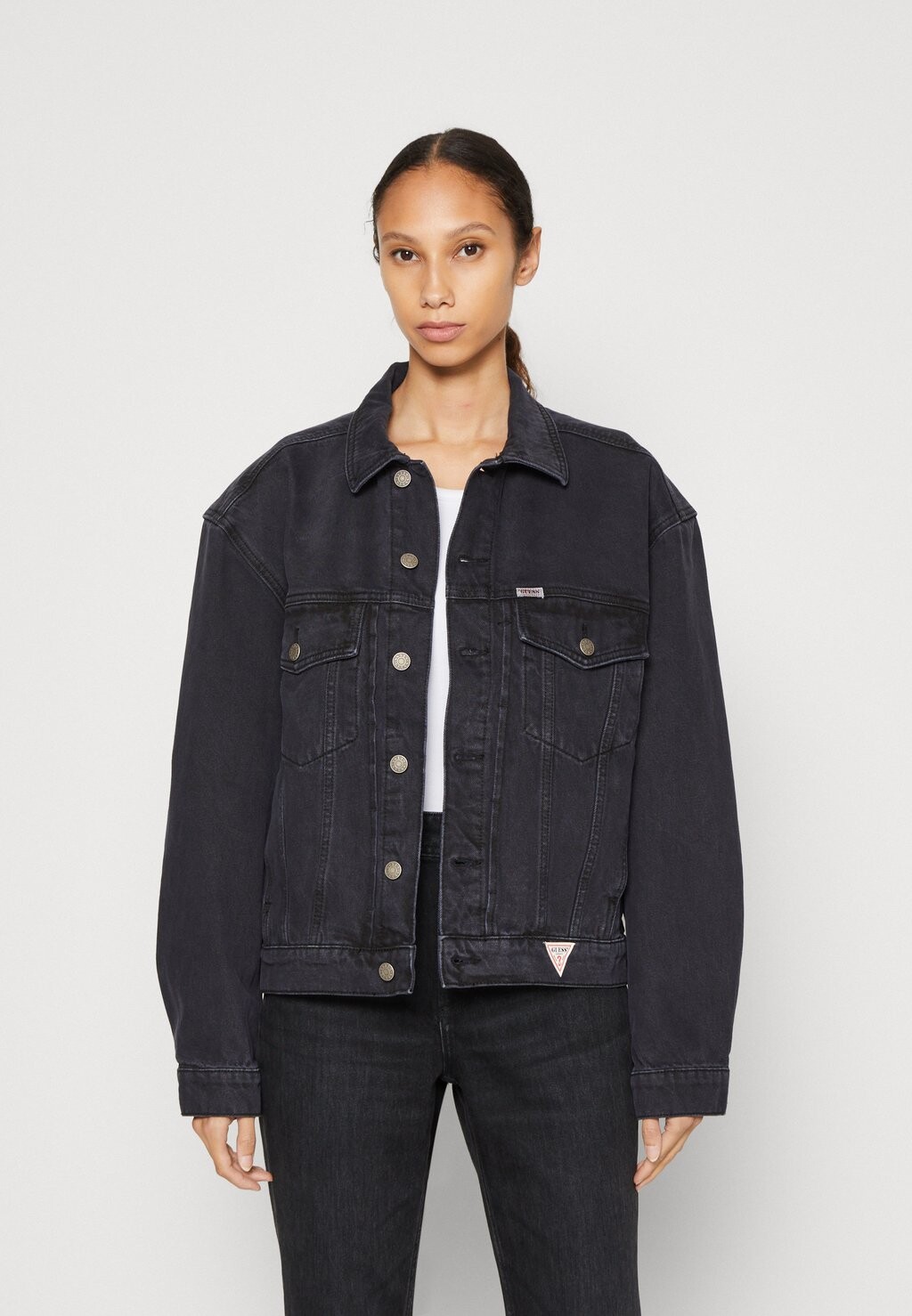 

Джинсовая куртка Guess Originals, Серый