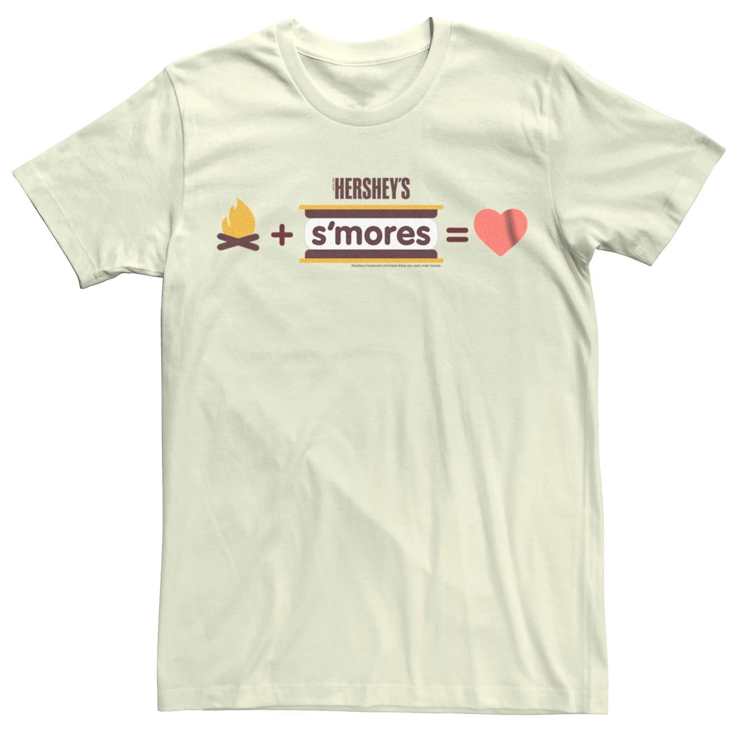 Мужская футболка Hersheys Chocolate Smores Lovers Licensed Character