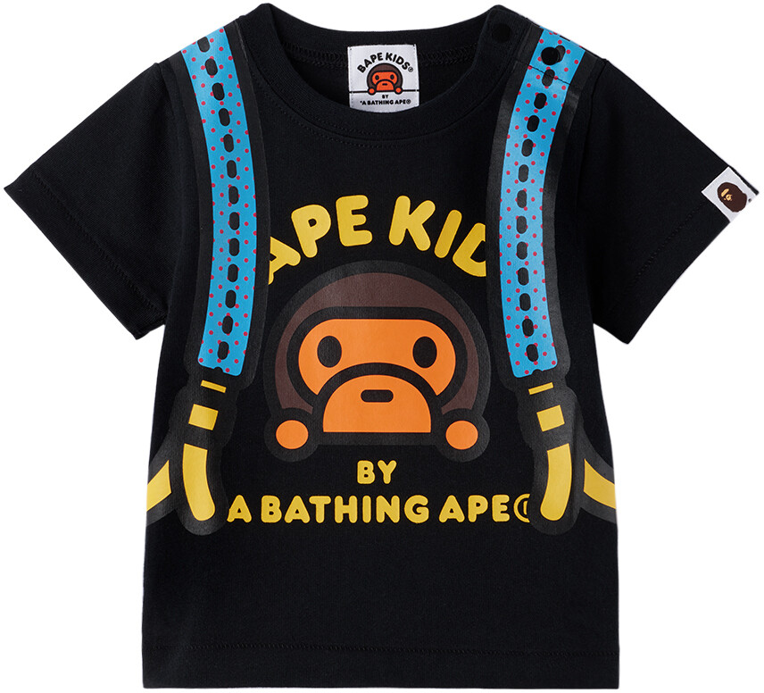 

Черная футболка Baby Milo Daypack BAPE