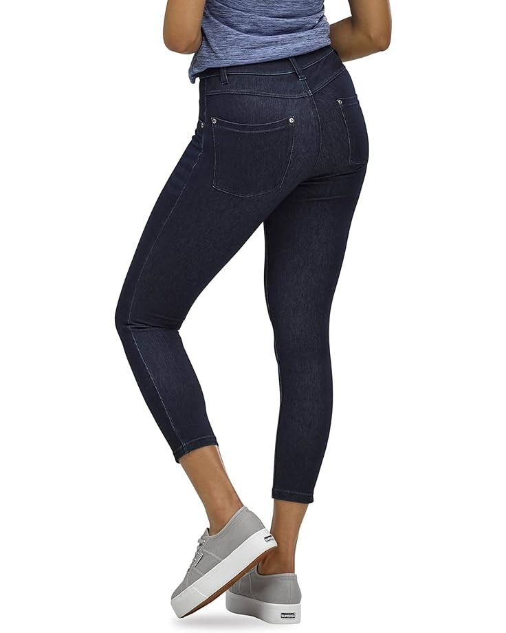 

Джинсы HUE Ultra Soft Denim Skimmer, цвет Black Indigo Wash