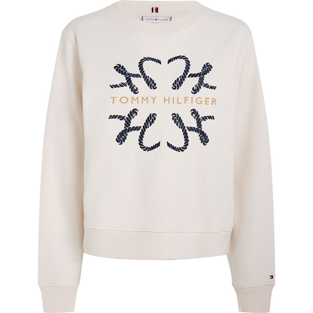 

Толстовка Tommy Hilfiger Modern Regular Rope, бежевый