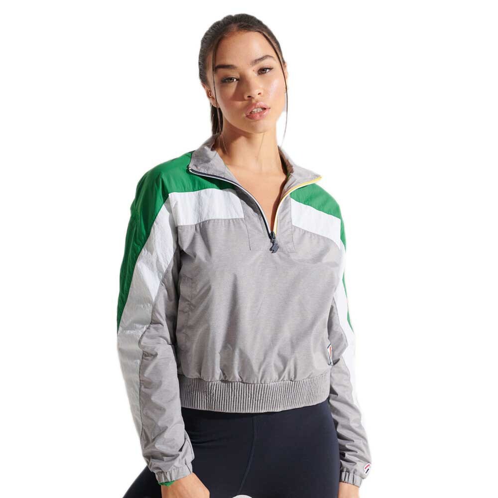 

Куртка Superdry Dolman Overhead Track, серый