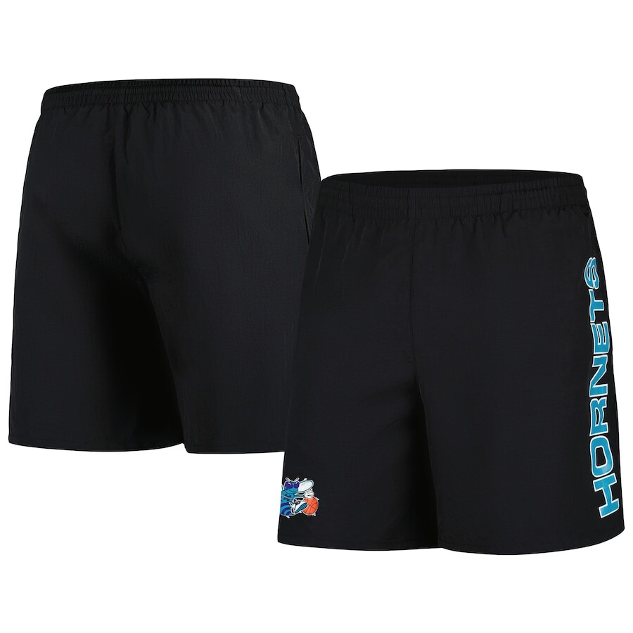 

Шорты Mitchell & Ness Charlotte Hornets, черный