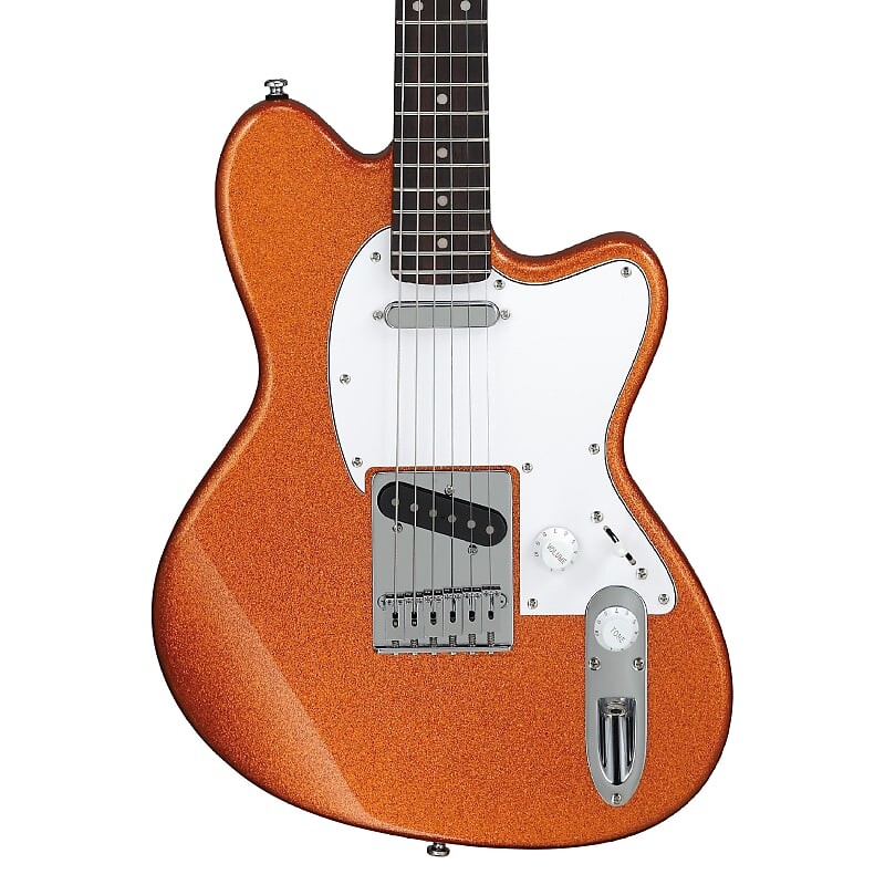 

Ibanez YY20 Yvette Young - оранжево-кремовый блеск