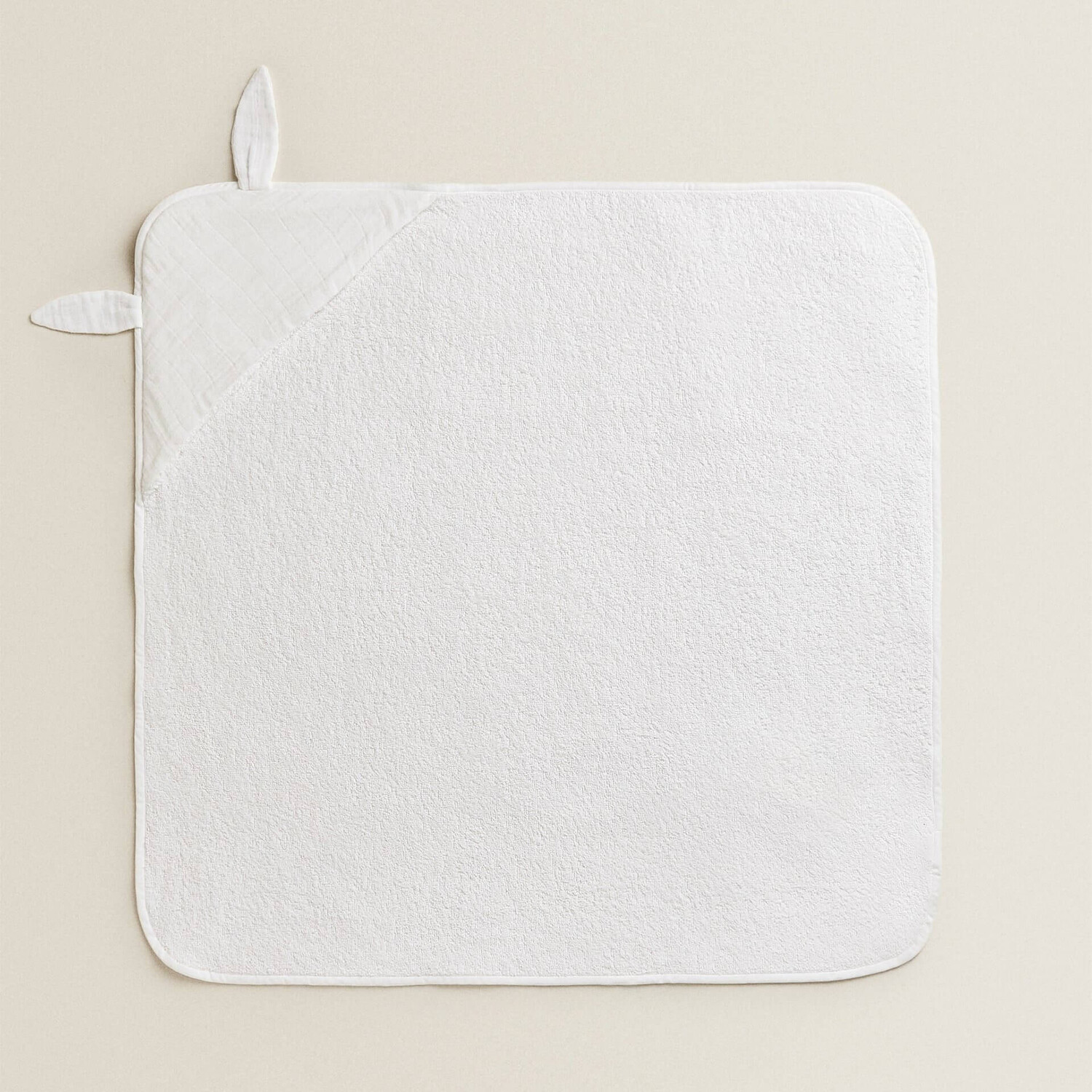 

Полотенце с уголком Zara Home With Ears, белый