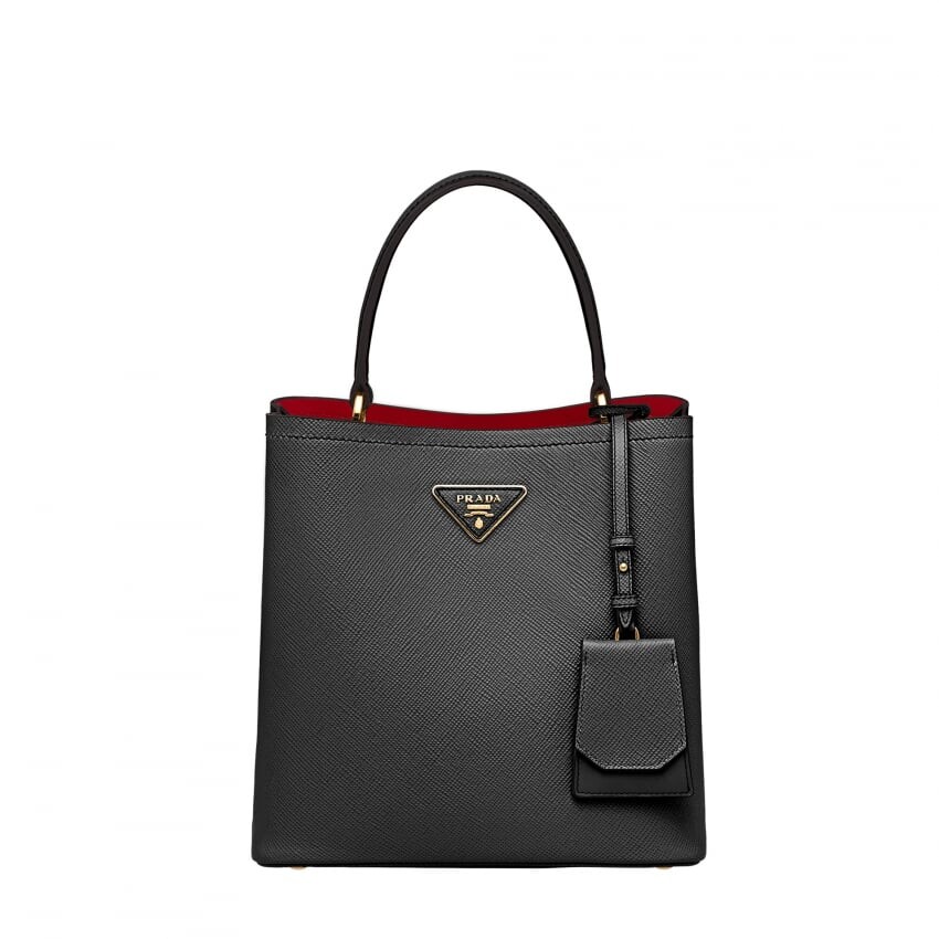 

Сумка PRADA Panier medium bag, черный
