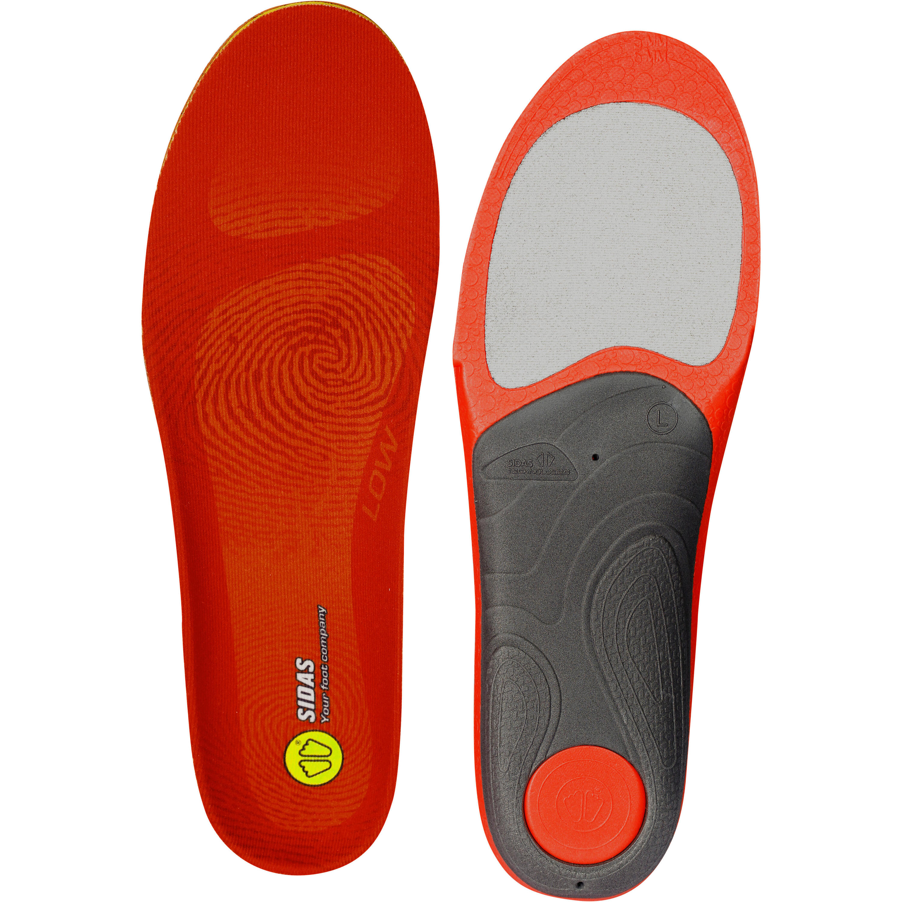 цена Стельки Sidas для лыжных ботинок, светло-оранжевый