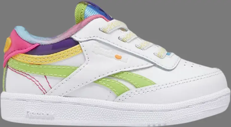

Кроссовки jelly belly x club c revenge toddler 'flavor mix' Reebok, белый