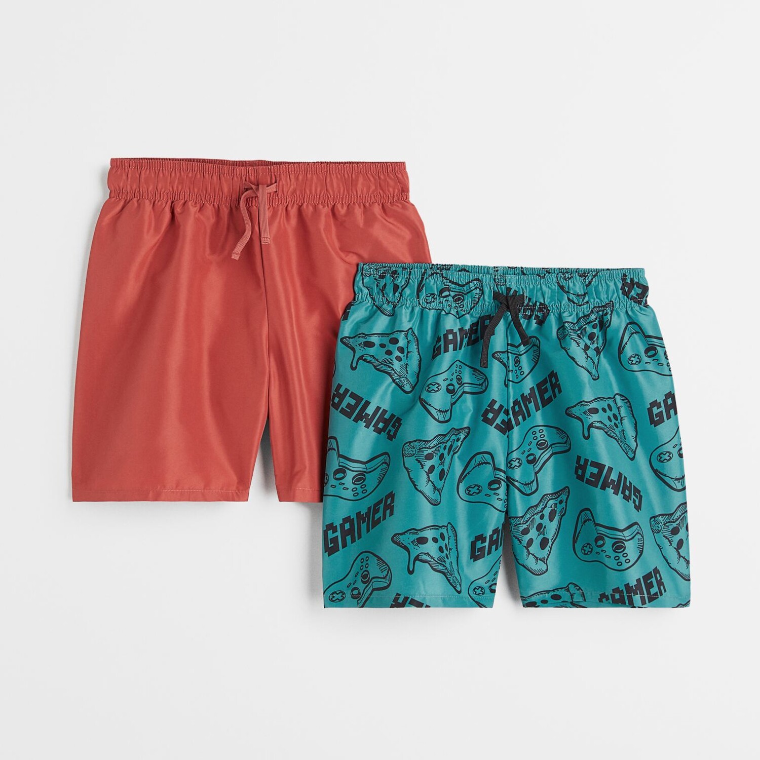 

2 пары плавательных шорт H&M Gamer, оранжевый