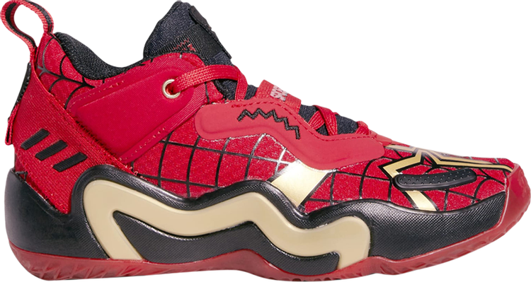 Кроссовки Adidas Marvel x D.O.N. Issue #3 J 'Spider-Man', красный
