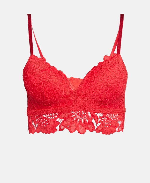 

Мягкий бюстгальтер Hunkemöller, светло-красный