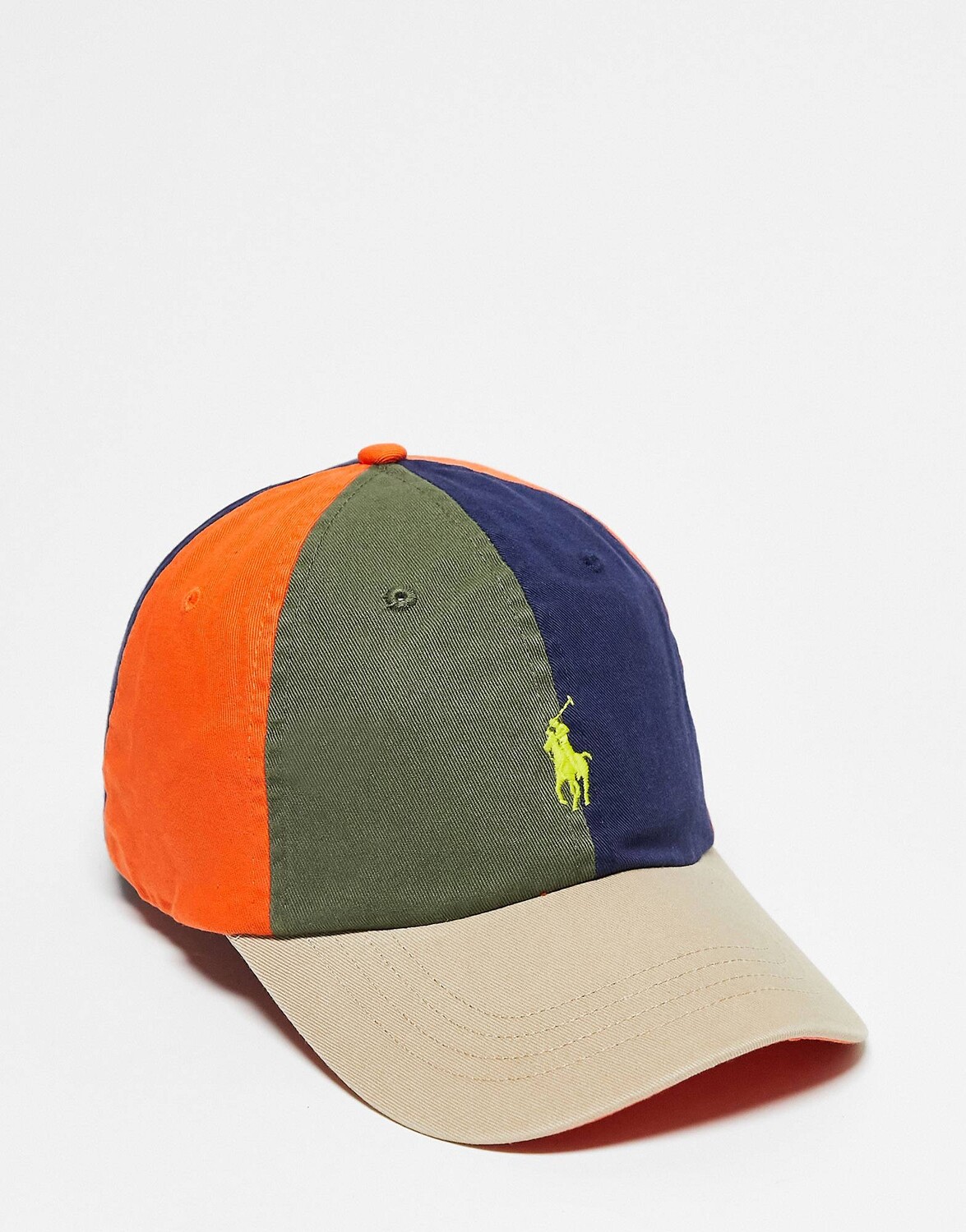 

Кепка Polo Ralph Lauren в стиле колор-блок и с логотипом в виде пони