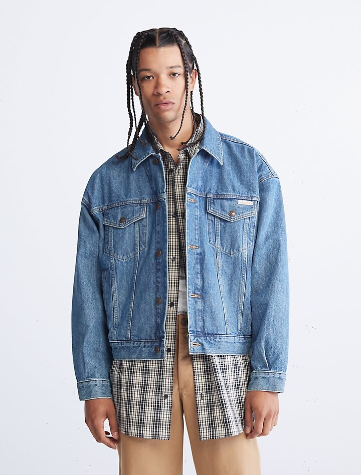 

Куртка джинсовая Calvin Klein Classic, синий