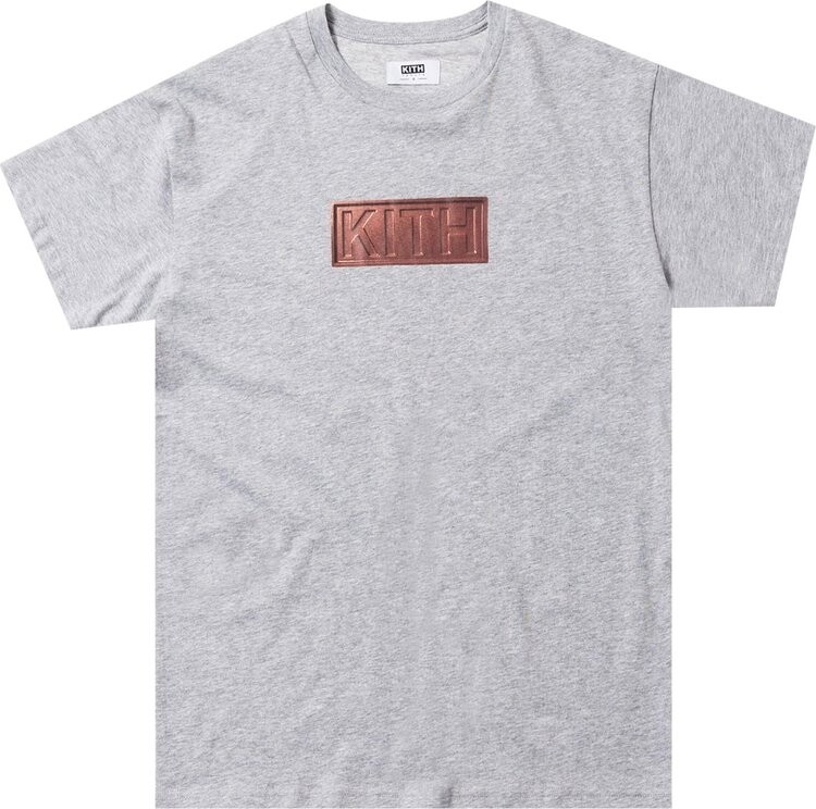 

Футболка Kith Treats Chocolate Tee 'Heather Grey', серый